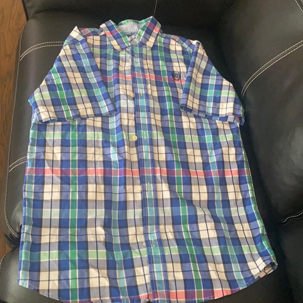 Chap’s Short-Sleeved Button Down Shirt for Boy’s